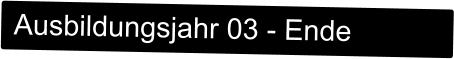 Ausbildungsjahr 03 - Ende